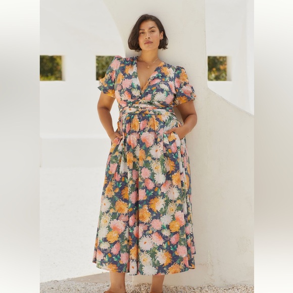 Anthropologie Katerina Button-Front Dress - Picture 6 of 12